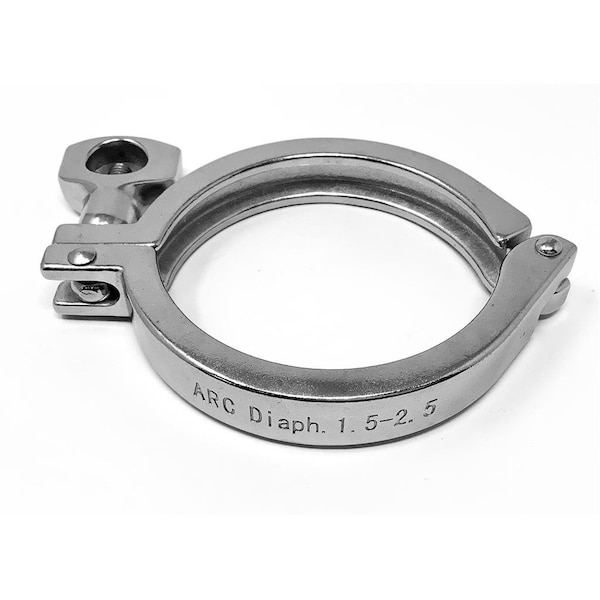 CLAMP HD FOR ARC Valve 1.5 - 2.5 Inter./Body, Replaces Alfa Laval Part# 88428363
